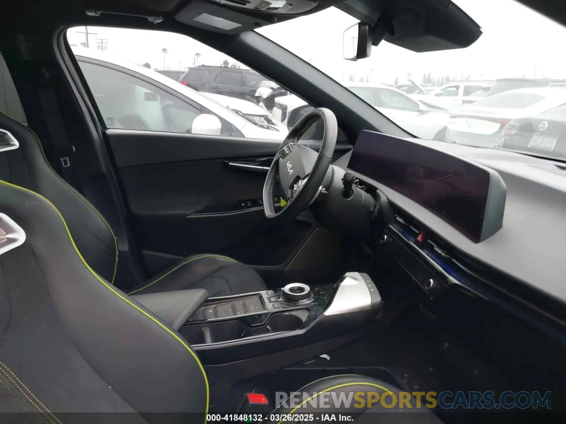 5 fotografías del automóvil dañado KNDC5DLE9P5139084 KIA EV6 2023