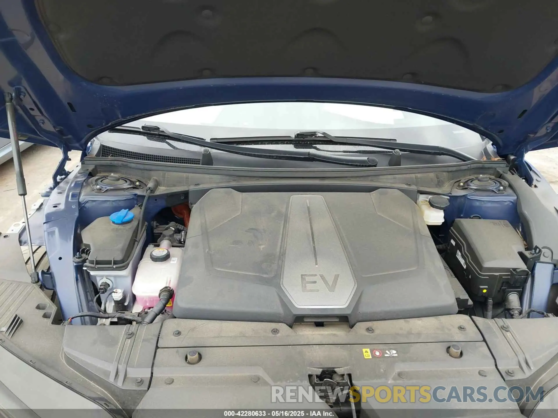 10 fotografías del automóvil dañado KNDC5DLEXP5106028 KIA EV6 2023