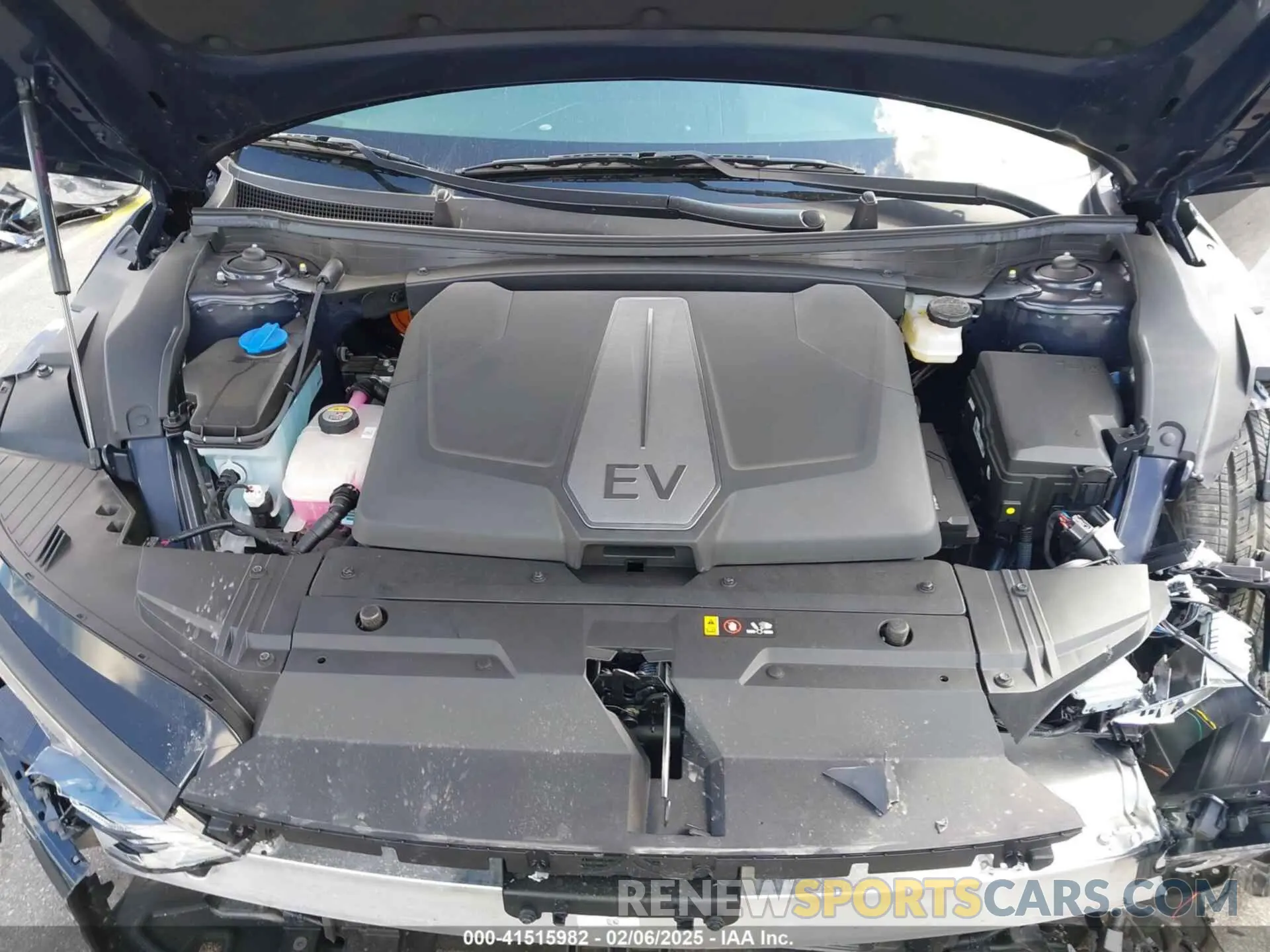 10 fotografías del automóvil dañado KNDC34LA0R5204717 KIA EV6 2024