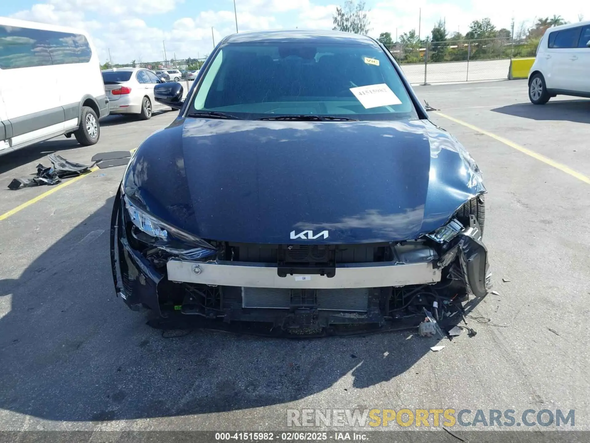 6 fotografías del automóvil dañado KNDC34LA0R5204717 KIA EV6 2024