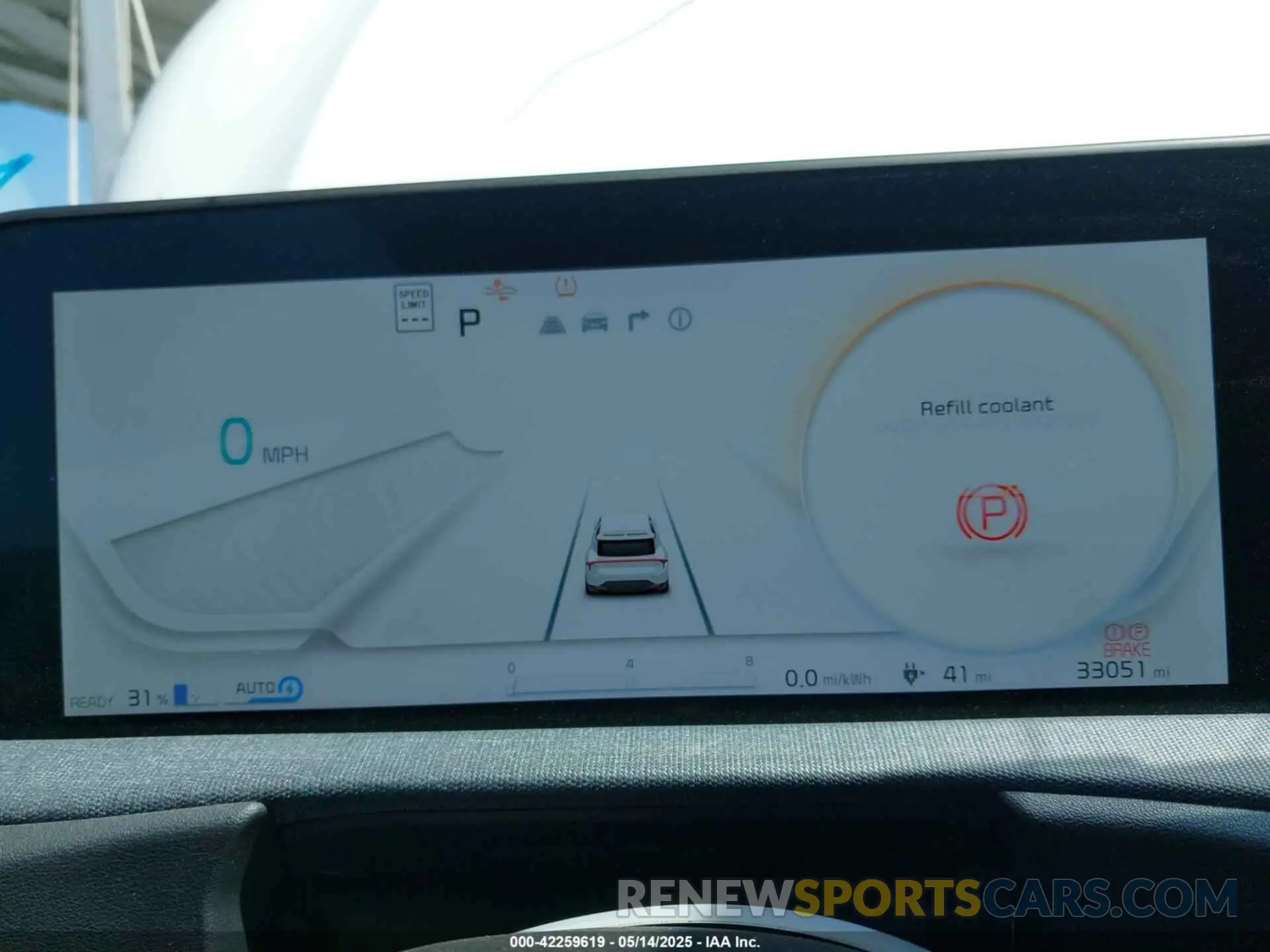 7 fotografías del automóvil dañado KNDC34LB8R5616814 KIA EV6 2024
