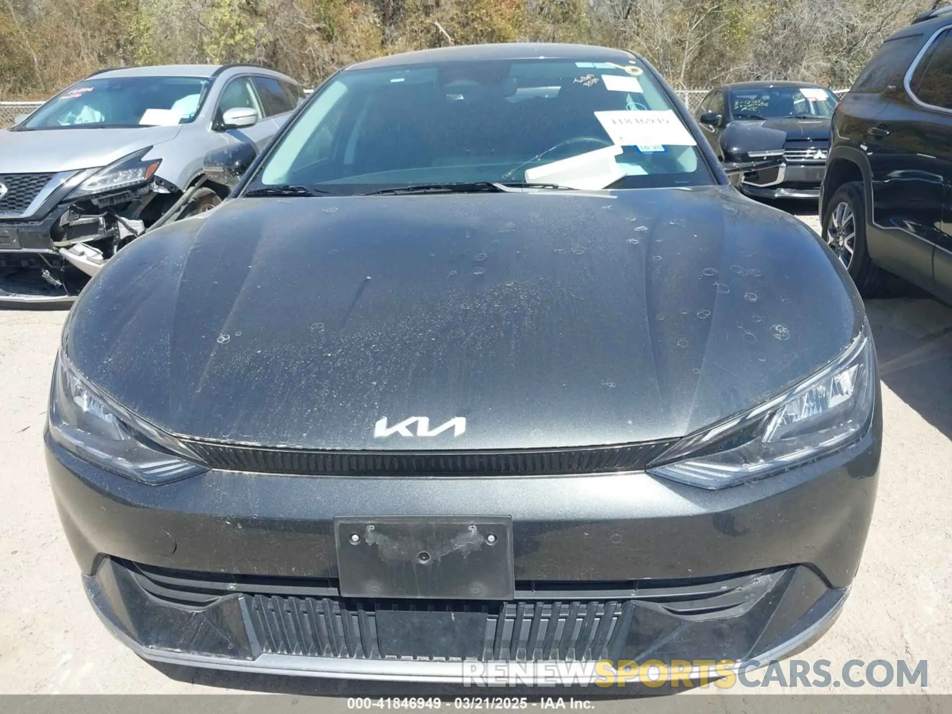 12 fotografías del automóvil dañado KNDC3DLC9R5160010 KIA EV6 2024