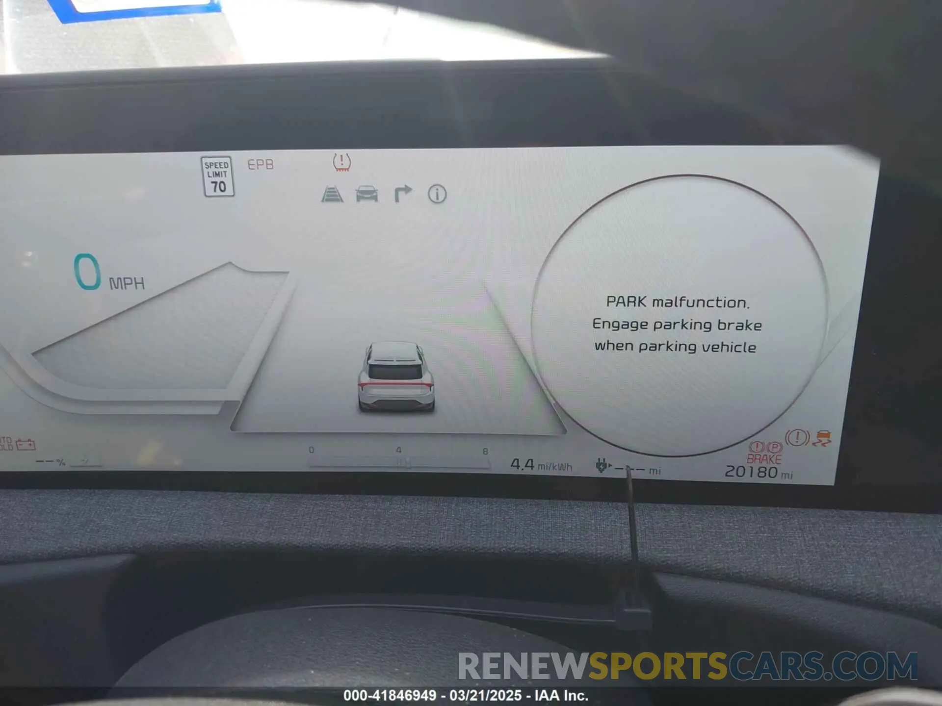15 fotografías del automóvil dañado KNDC3DLC9R5160010 KIA EV6 2024