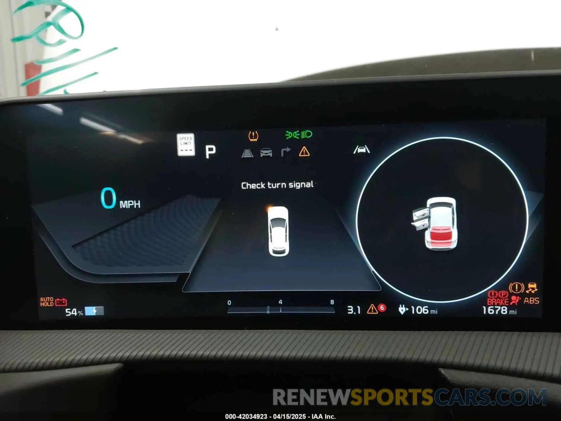 7 fotografías del automóvil dañado KNDC4DLC9R5204181 KIA EV6 2024