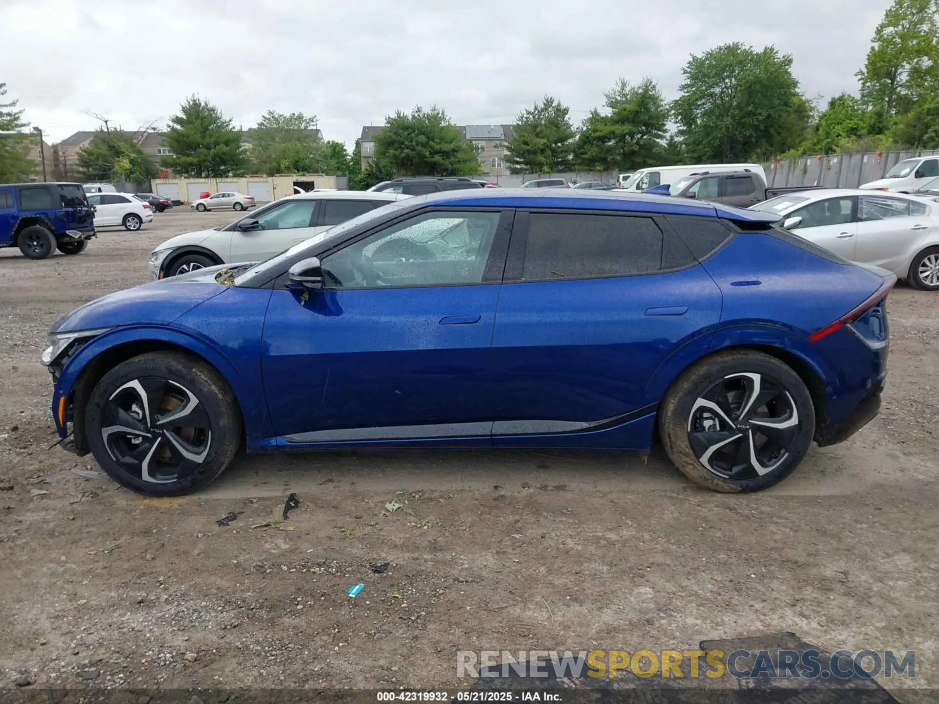 14 fotografías del automóvil dañado KNDC4DLC9R5222163 KIA EV6 2024