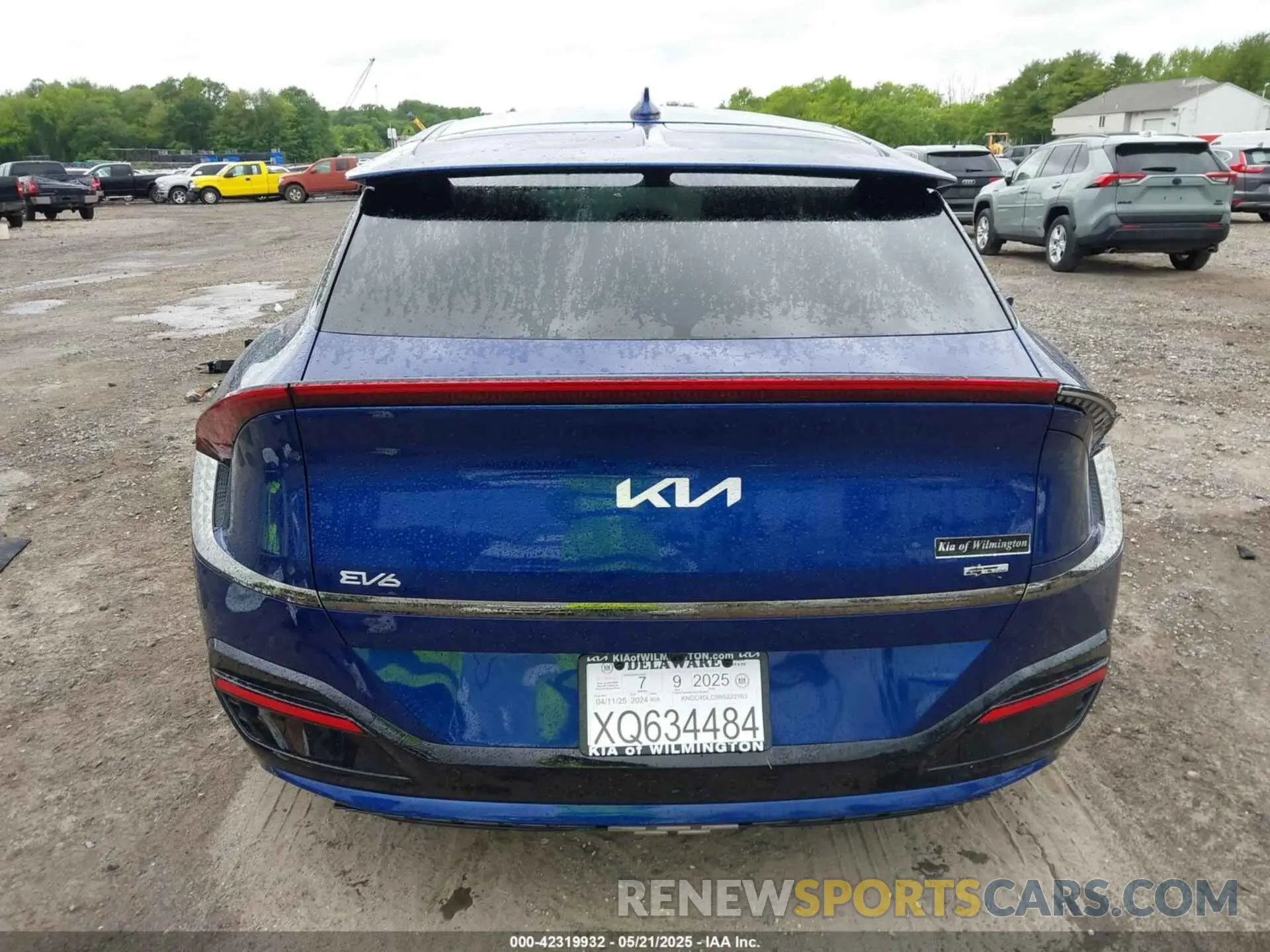 16 fotografías del automóvil dañado KNDC4DLC9R5222163 KIA EV6 2024