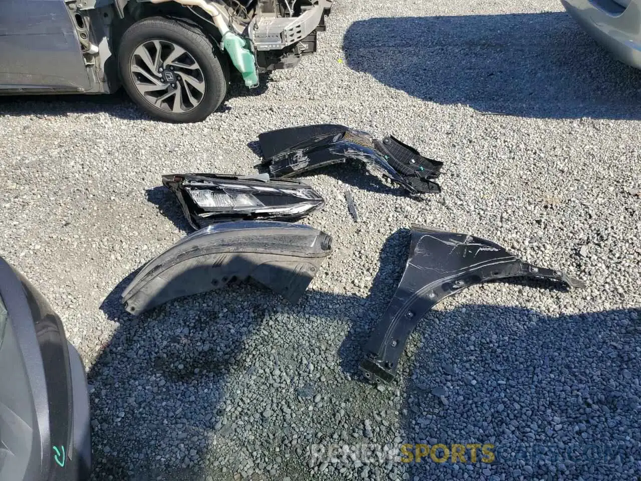 13 fotografías del automóvil dañado KNDC5DLE7P5132716 KIA EV6 GT 2023