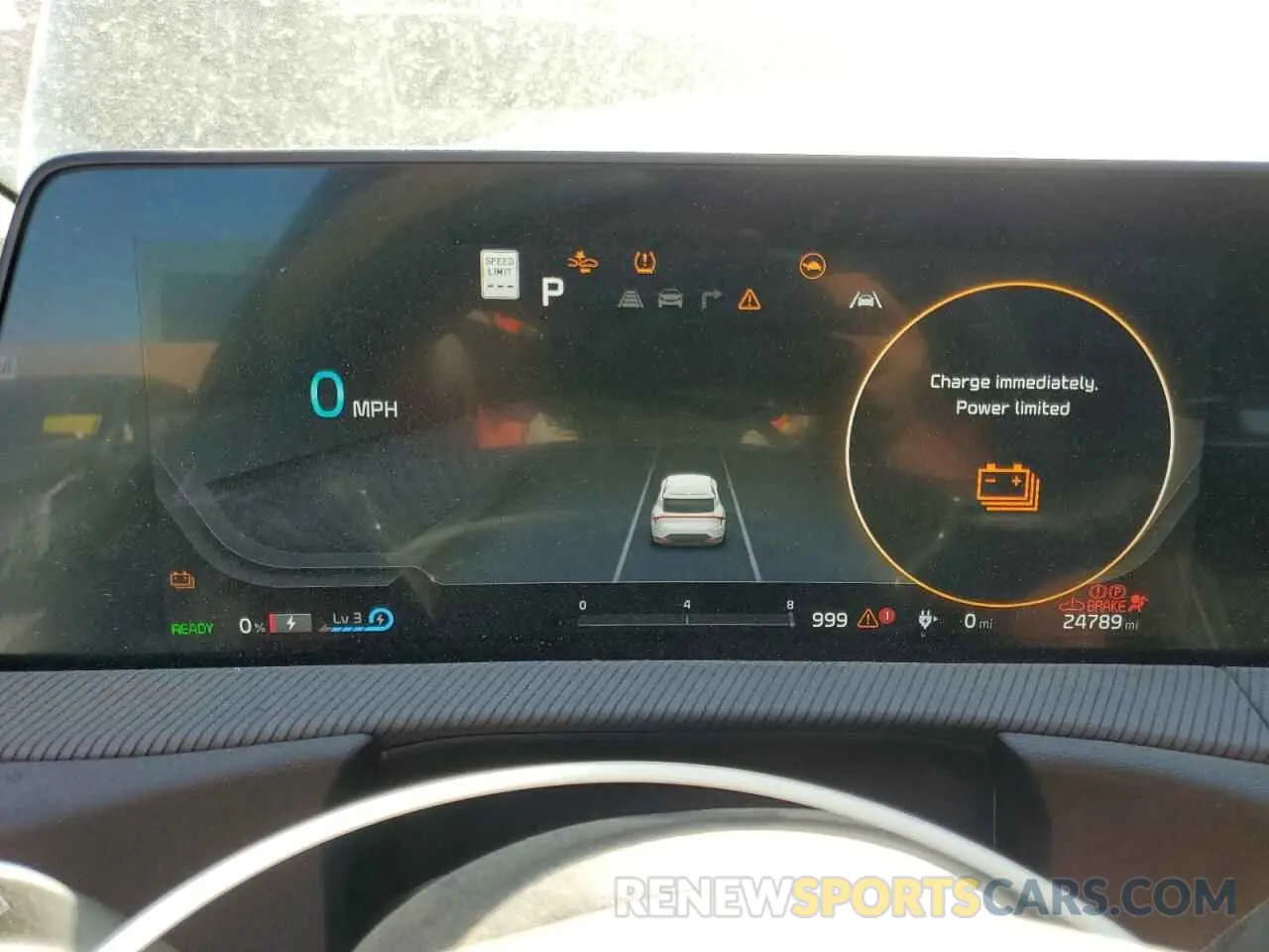 9 fotografías del automóvil dañado KNDC5DLE7P5132716 KIA EV6 GT 2023