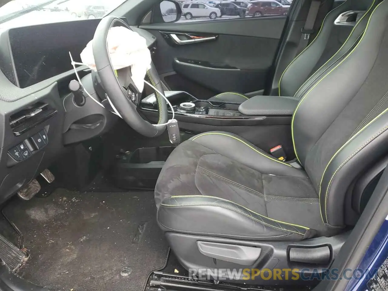 7 fotografías del automóvil dañado KNDC5DLEXP5140793 KIA EV6 GT 2023