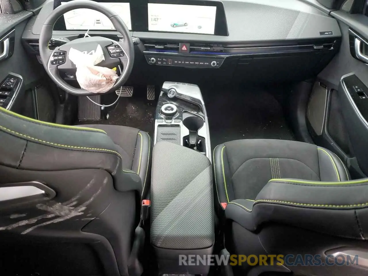 8 fotografías del automóvil dañado KNDC5DLEXP5140793 KIA EV6 GT 2023