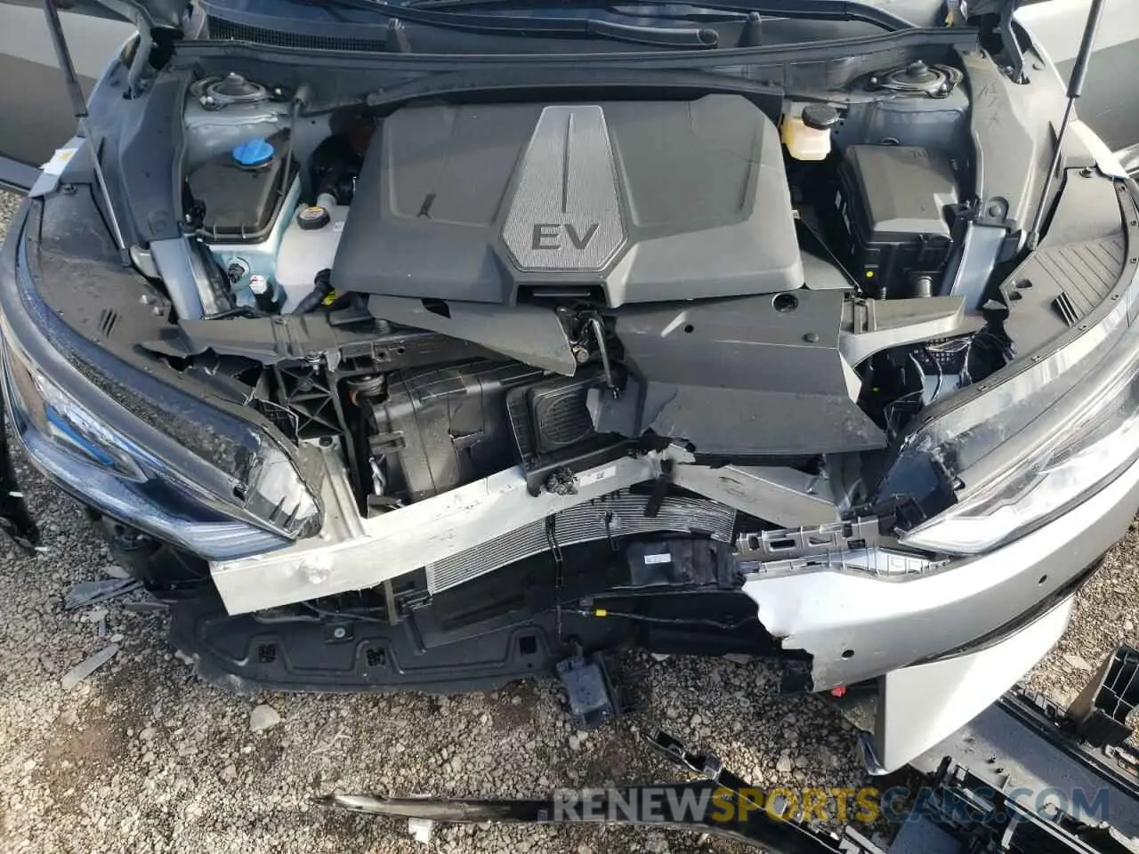 11 fotografías del automóvil dañado KNDC5DLE8R5220712 KIA EV6 GT 2024