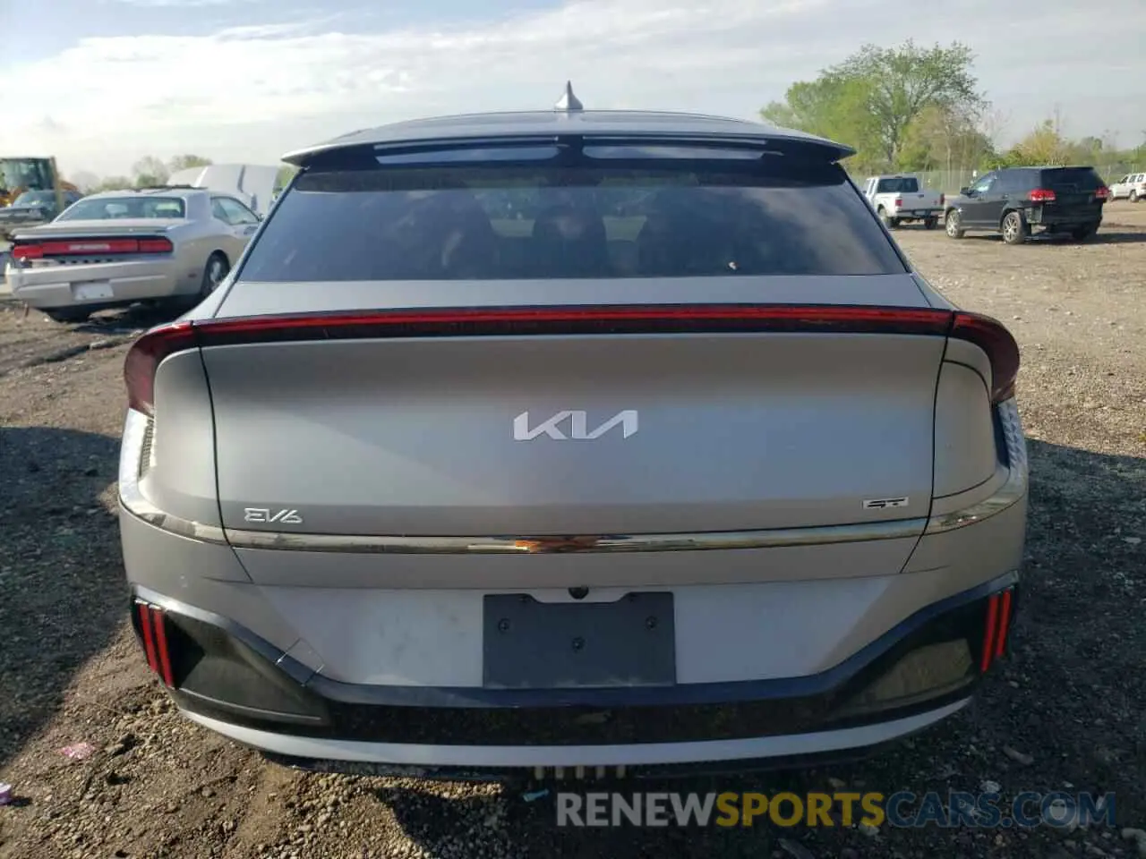 6 fotografías del automóvil dañado KNDC5DLE8R5220712 KIA EV6 GT 2024