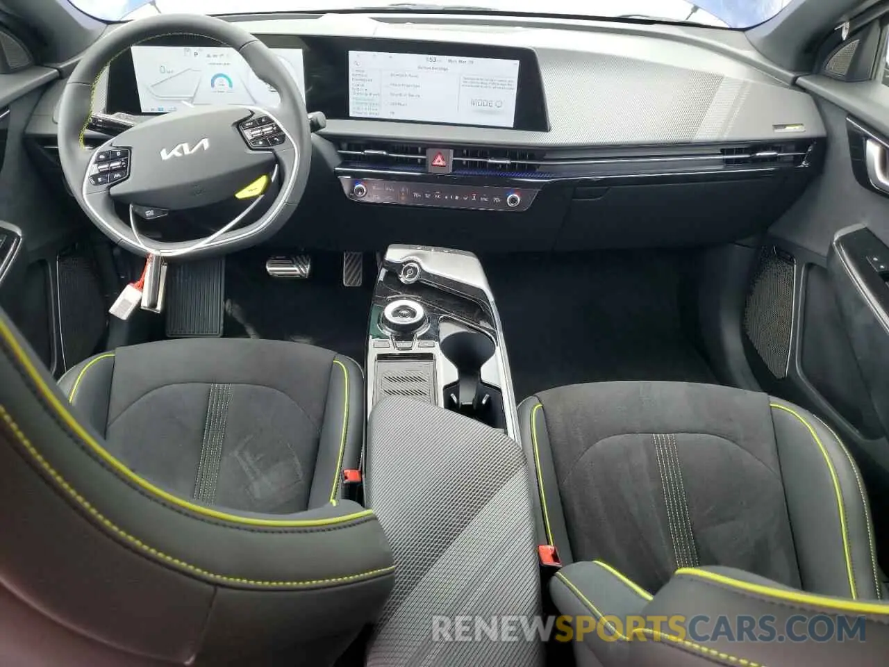 8 fotografías del automóvil dañado KNDC5DLE9R5219763 KIA EV6 GT 2024