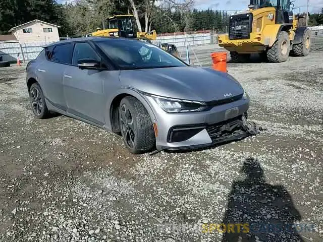 12 fotografías del automóvil dañado KNDC4DLC1N5062161 KIA EV6 GT LIN 2022