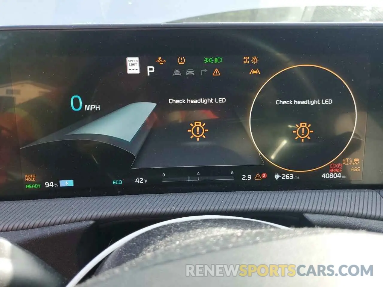9 fotografías del automóvil dañado KNDC4DLC1N5062161 KIA EV6 GT LIN 2022