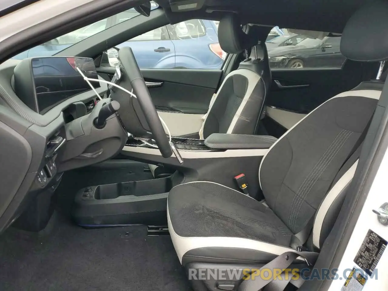 7 fotografías del automóvil dañado KNDC4DLC9N5055023 KIA EV6 GT LIN 2022