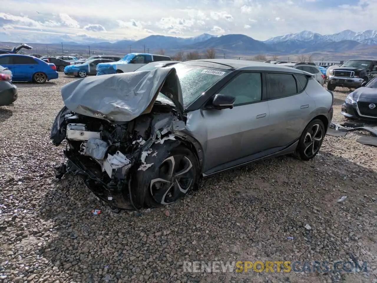 1 fotografías del automóvil dañado KNDC4DLC3P5116319 KIA EV6 GT LIN 2023