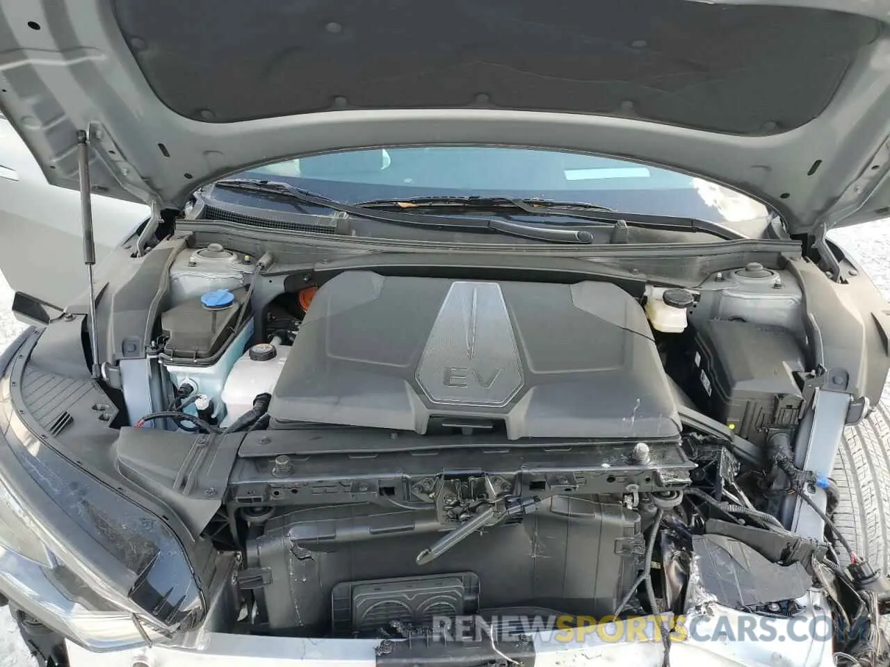 11 fotografías del automóvil dañado KNDC44LA1R5215917 KIA EV6 GT LIN 2024