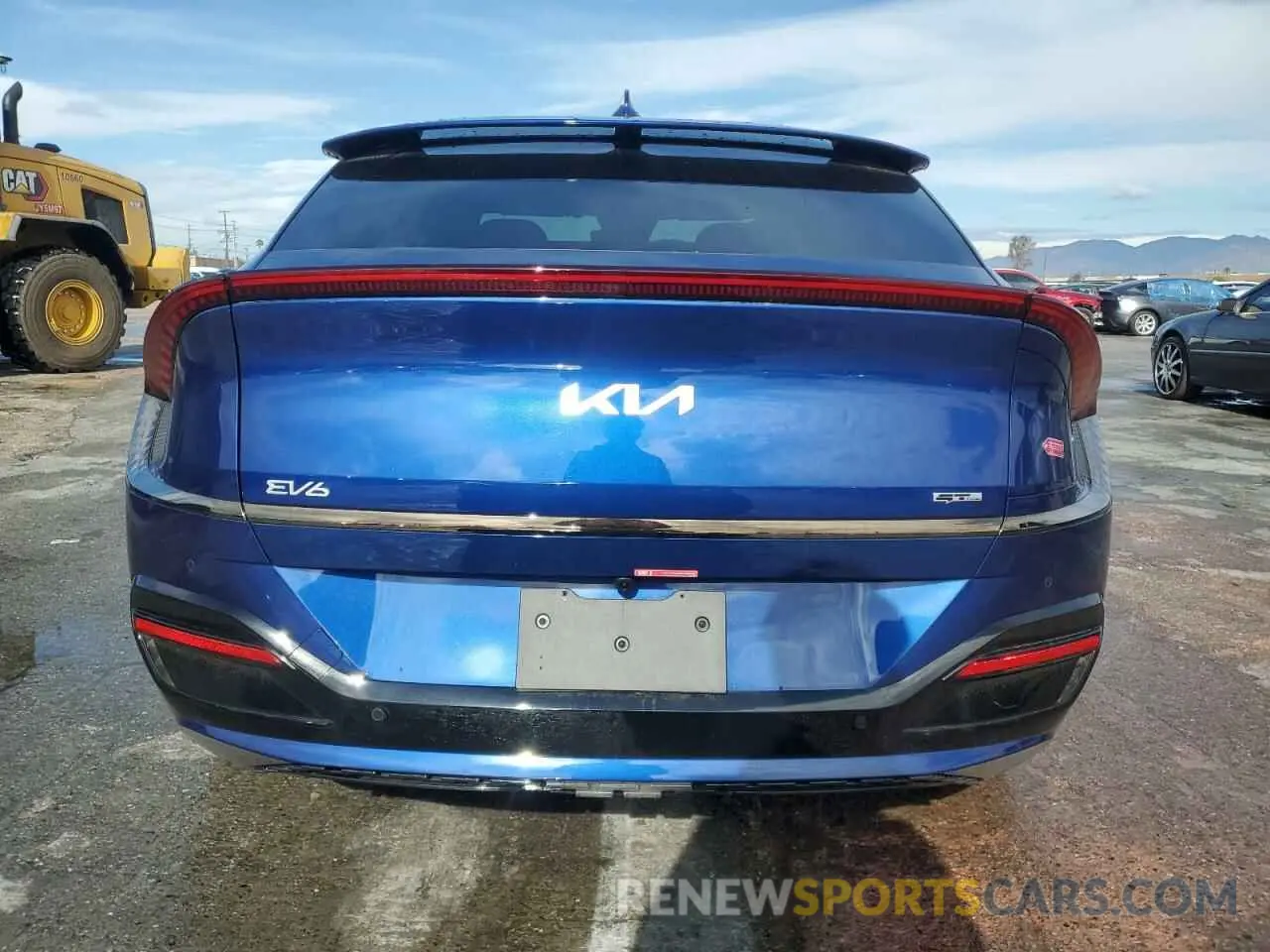 6 fotografías del automóvil dañado KNDC4DLCXR5203055 KIA EV6 GT LIN 2024