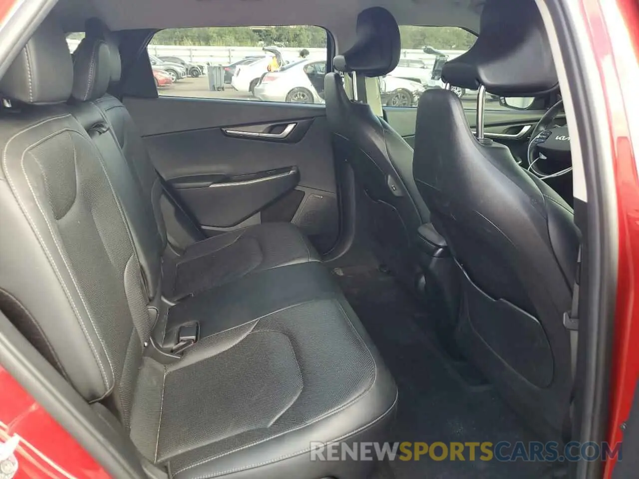10 fotografías del automóvil dañado KNDC34LA2N5060355 KIA EV6 LIGHT 2022