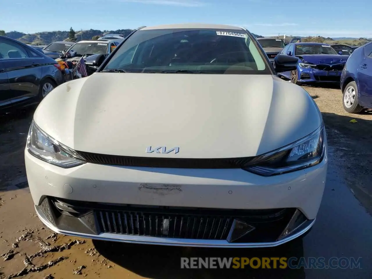 5 fotografías del automóvil dañado KNDC34LA9N5041088 KIA EV6 LIGHT 2022