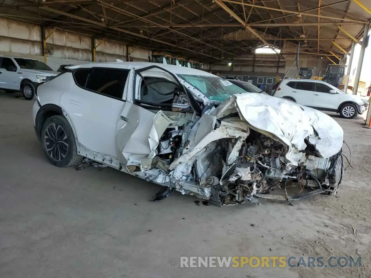 4 fotografías del automóvil dañado KNDC34LB6N5078401 KIA EV6 LIGHT 2022