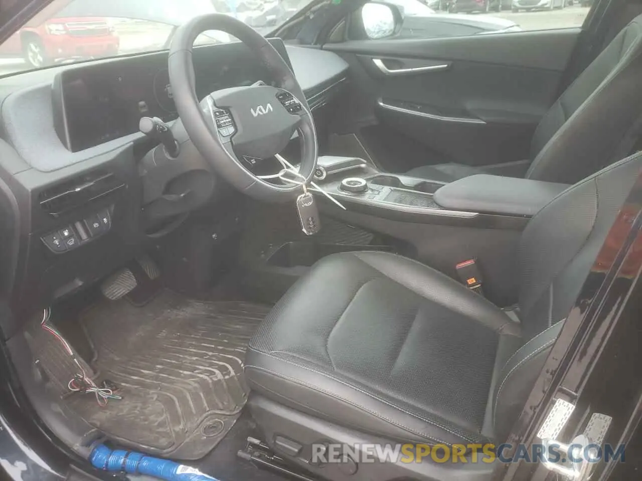 7 fotografías del automóvil dañado KNDC3DLC0N5045953 KIA EV6 LIGHT 2022