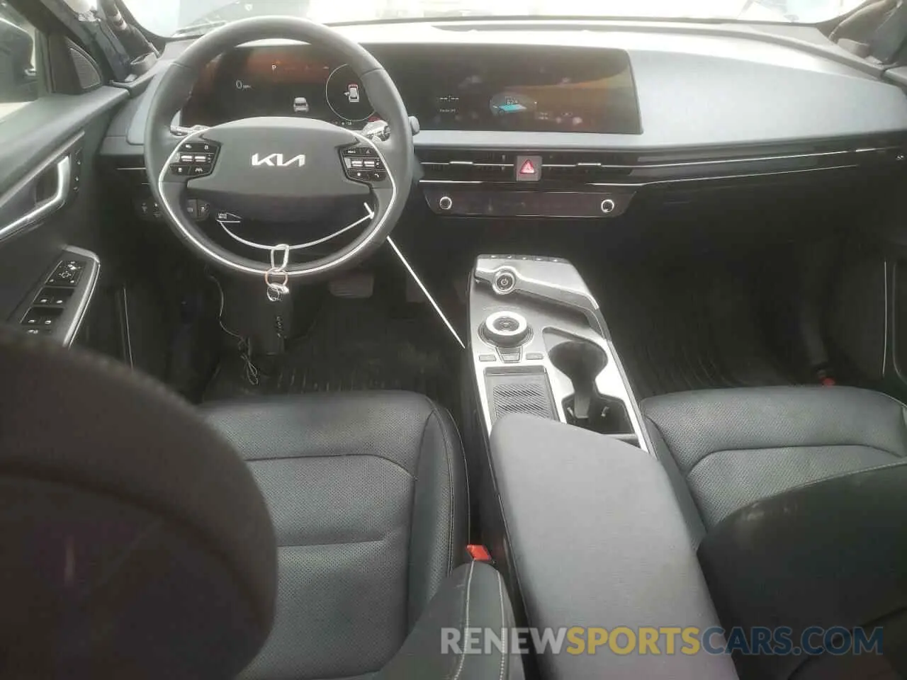 8 fotografías del automóvil dañado KNDC3DLC0N5045953 KIA EV6 LIGHT 2022