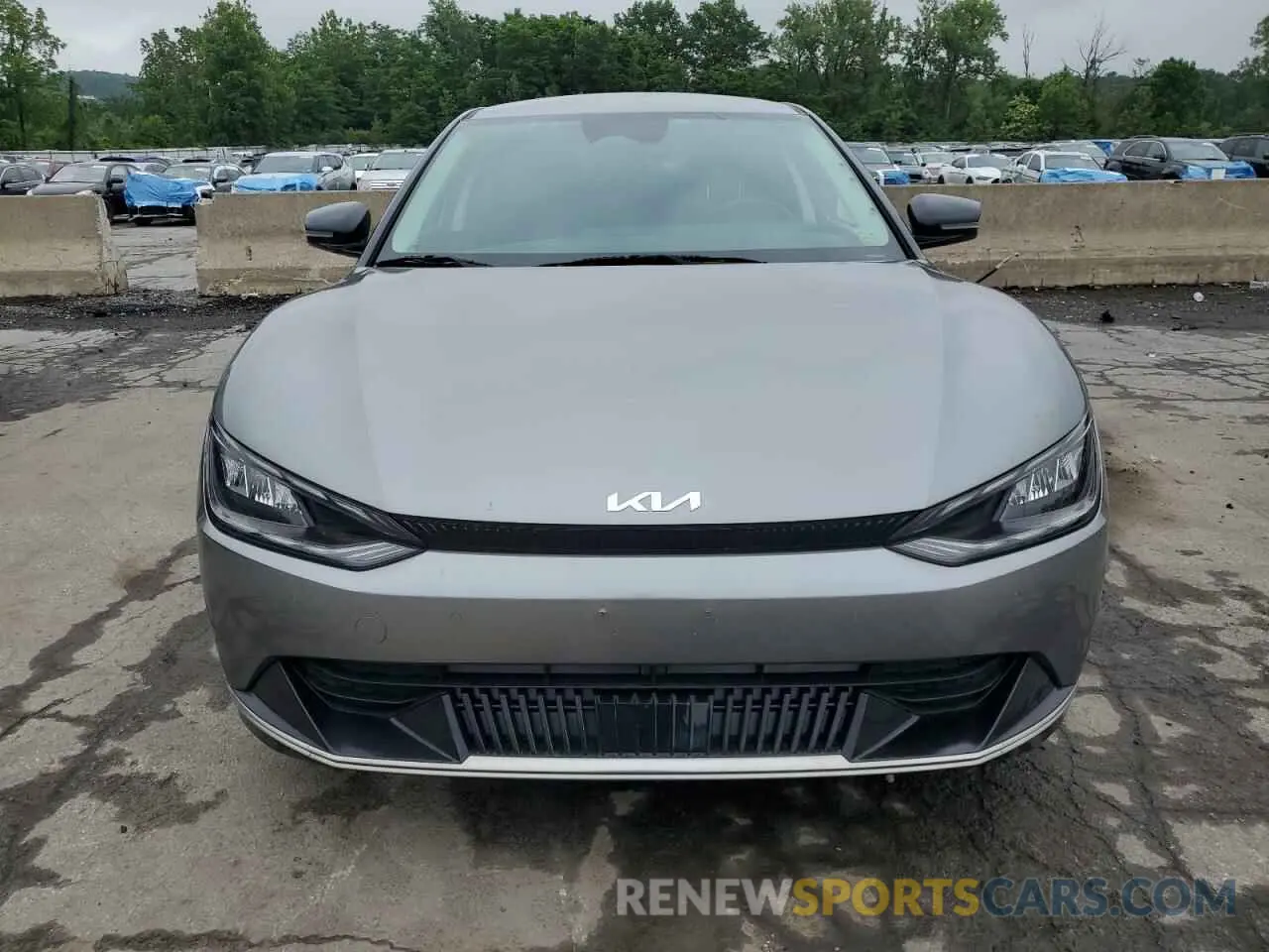 5 fotografías del automóvil dañado KNDC3DLC0N5061621 KIA EV6 LIGHT 2022
