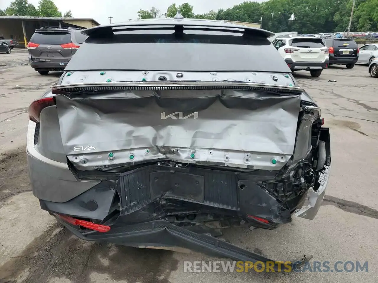 6 fotografías del automóvil dañado KNDC3DLC0N5061621 KIA EV6 LIGHT 2022