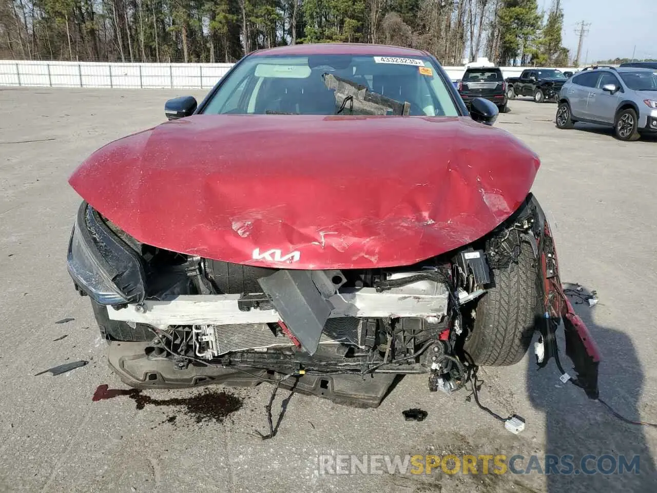 5 fotografías del automóvil dañado KNDC3DLC3N5035790 KIA EV6 LIGHT 2022