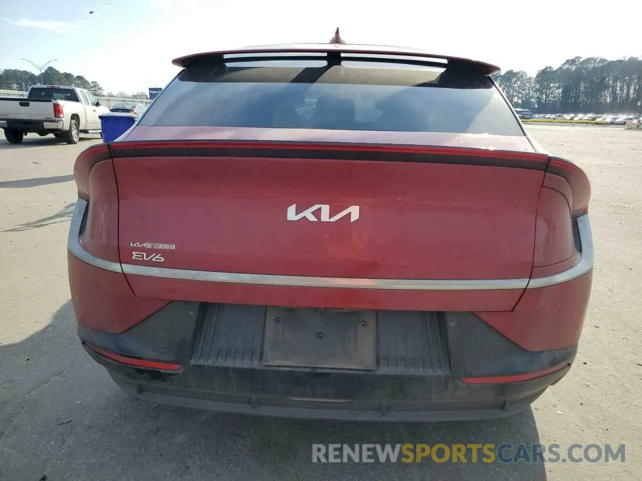 6 fotografías del automóvil dañado KNDC3DLC3N5035790 KIA EV6 LIGHT 2022