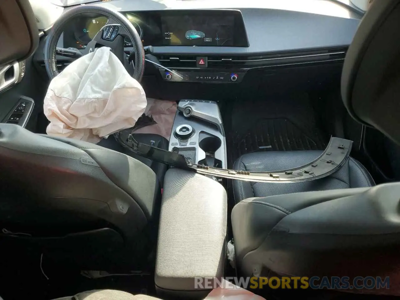 8 fotografías del automóvil dañado KNDC3DLC3N5035790 KIA EV6 LIGHT 2022