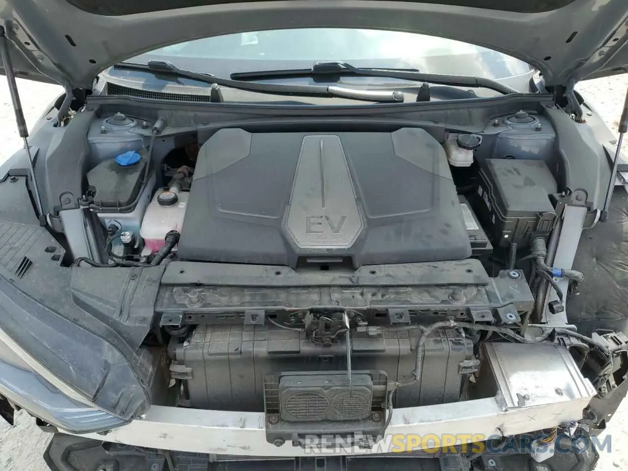 12 fotografías del automóvil dañado KNDC3DLC4N5030128 KIA EV6 LIGHT 2022