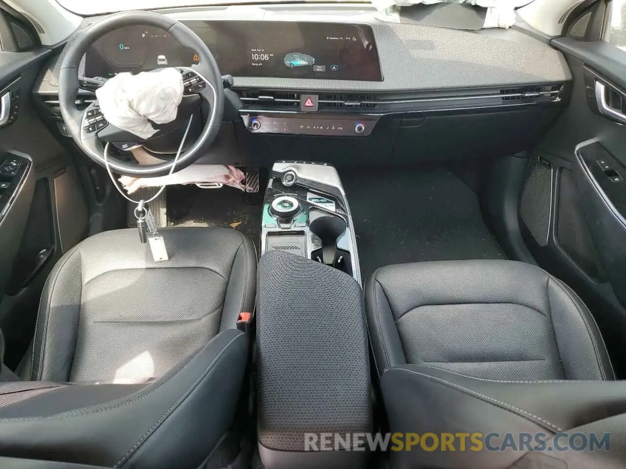 8 fotografías del automóvil dañado KNDC3DLC4N5030128 KIA EV6 LIGHT 2022