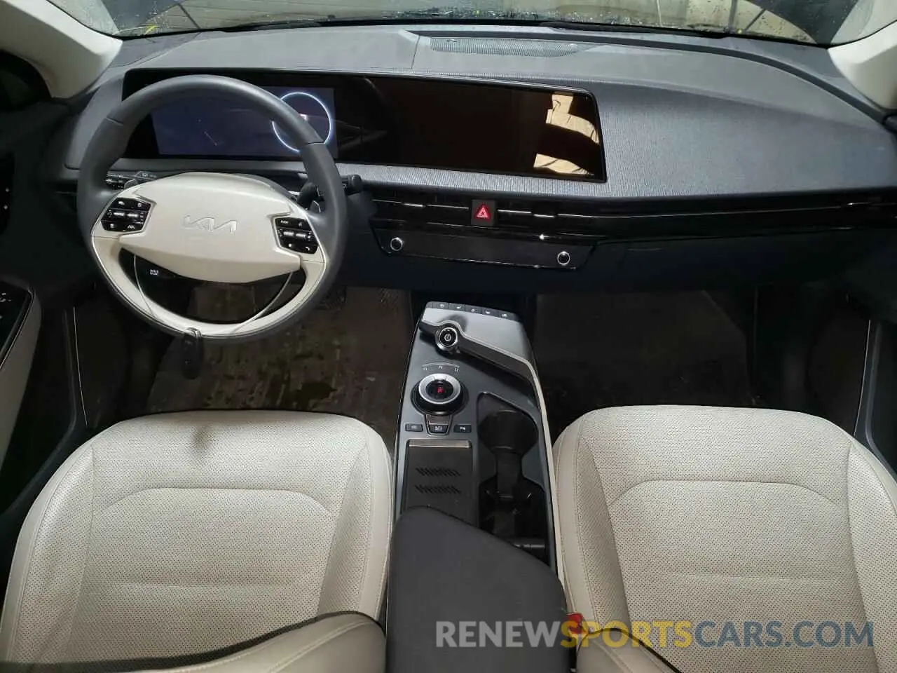 8 fotografías del automóvil dañado KNDC3DLC5N5066278 KIA EV6 LIGHT 2022