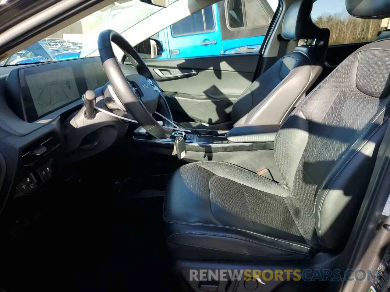 7 fotografías del automóvil dañado KNDC34LA0P5604631 KIA EV6 LIGHT 2023