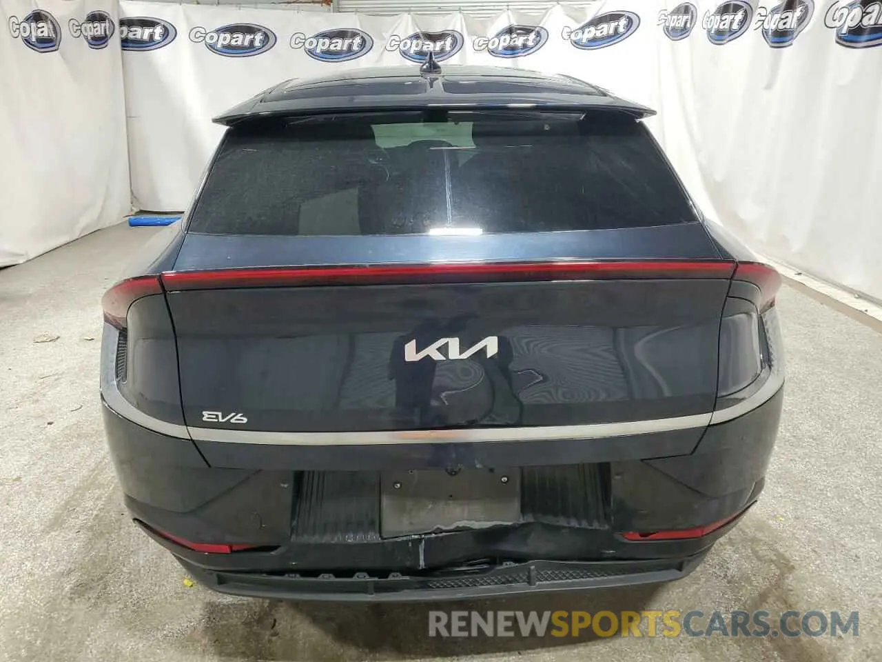 6 fotografías del automóvil dañado KNDC34LA1P5156951 KIA EV6 LIGHT 2023