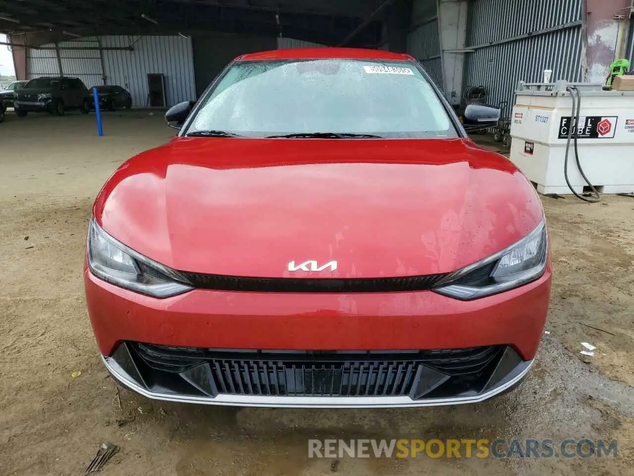 5 fotografías del automóvil dañado KNDC34LA1P5609997 KIA EV6 LIGHT 2023