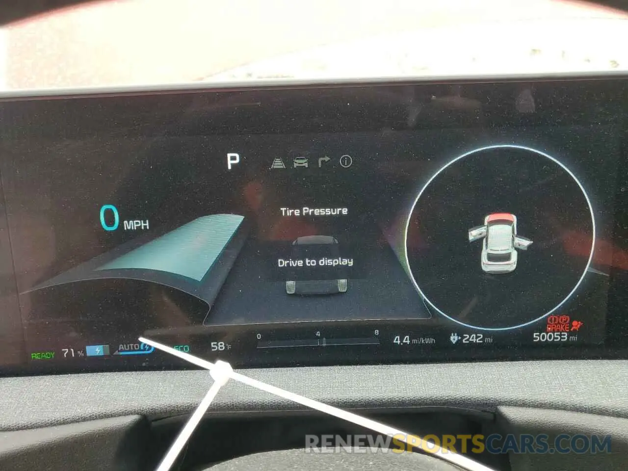 9 fotografías del automóvil dañado KNDC34LA1P5609997 KIA EV6 LIGHT 2023
