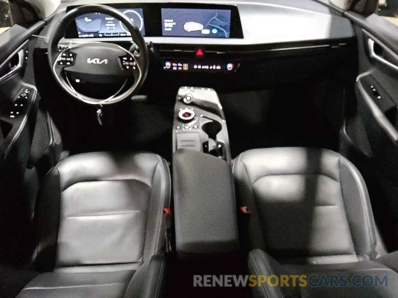 8 fotografías del automóvil dañado KNDC34LA2P5610060 KIA EV6 LIGHT 2023