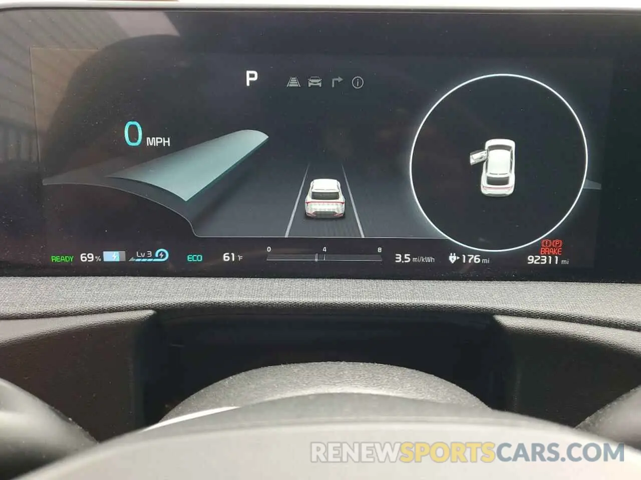 9 fotografías del automóvil dañado KNDC34LA3P5111252 KIA EV6 LIGHT 2023