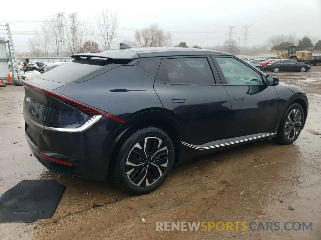 3 fotografías del automóvil dañado KNDC34LA3P5611475 KIA EV6 LIGHT 2023