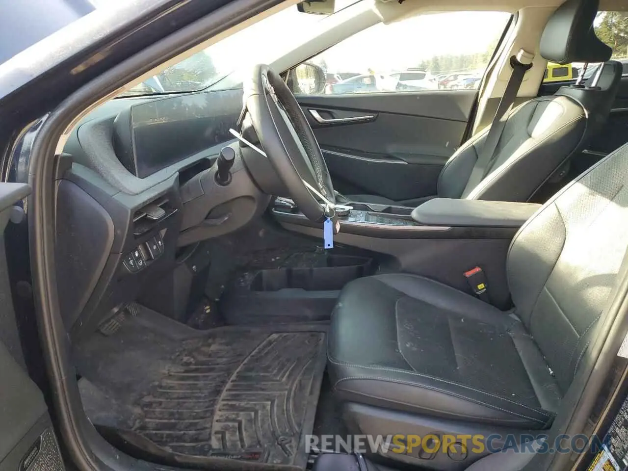 7 fotografías del automóvil dañado KNDC34LA4P5126519 KIA EV6 LIGHT 2023