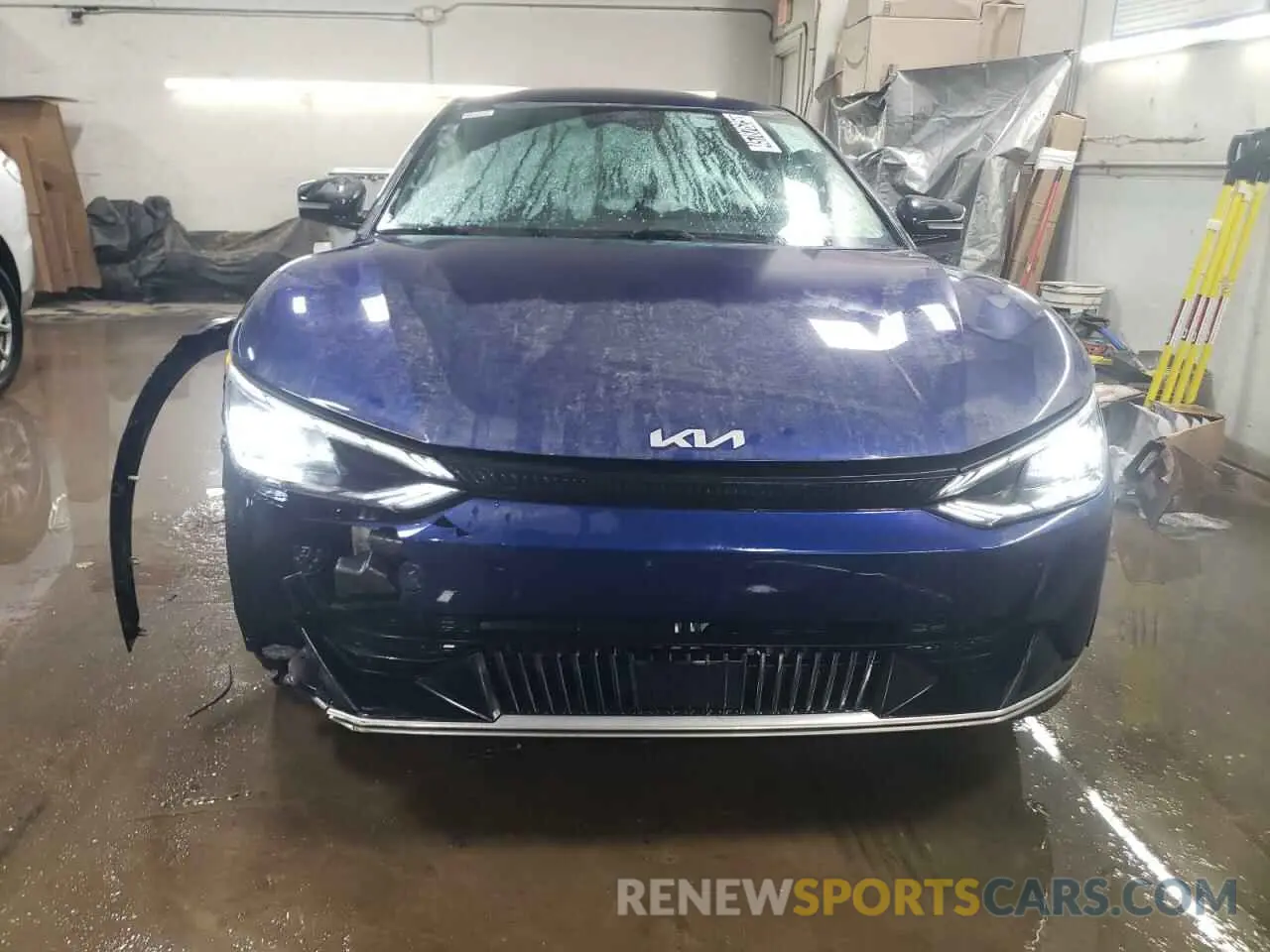 5 fotografías del automóvil dañado KNDC34LA5P5130479 KIA EV6 LIGHT 2023