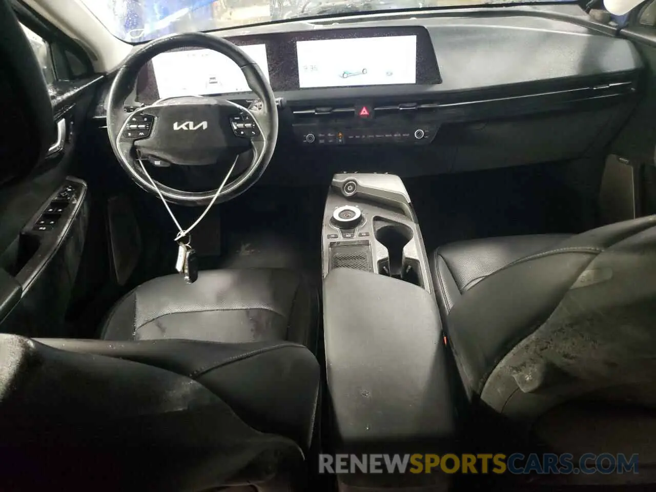 8 fotografías del automóvil dañado KNDC34LA5P5130479 KIA EV6 LIGHT 2023