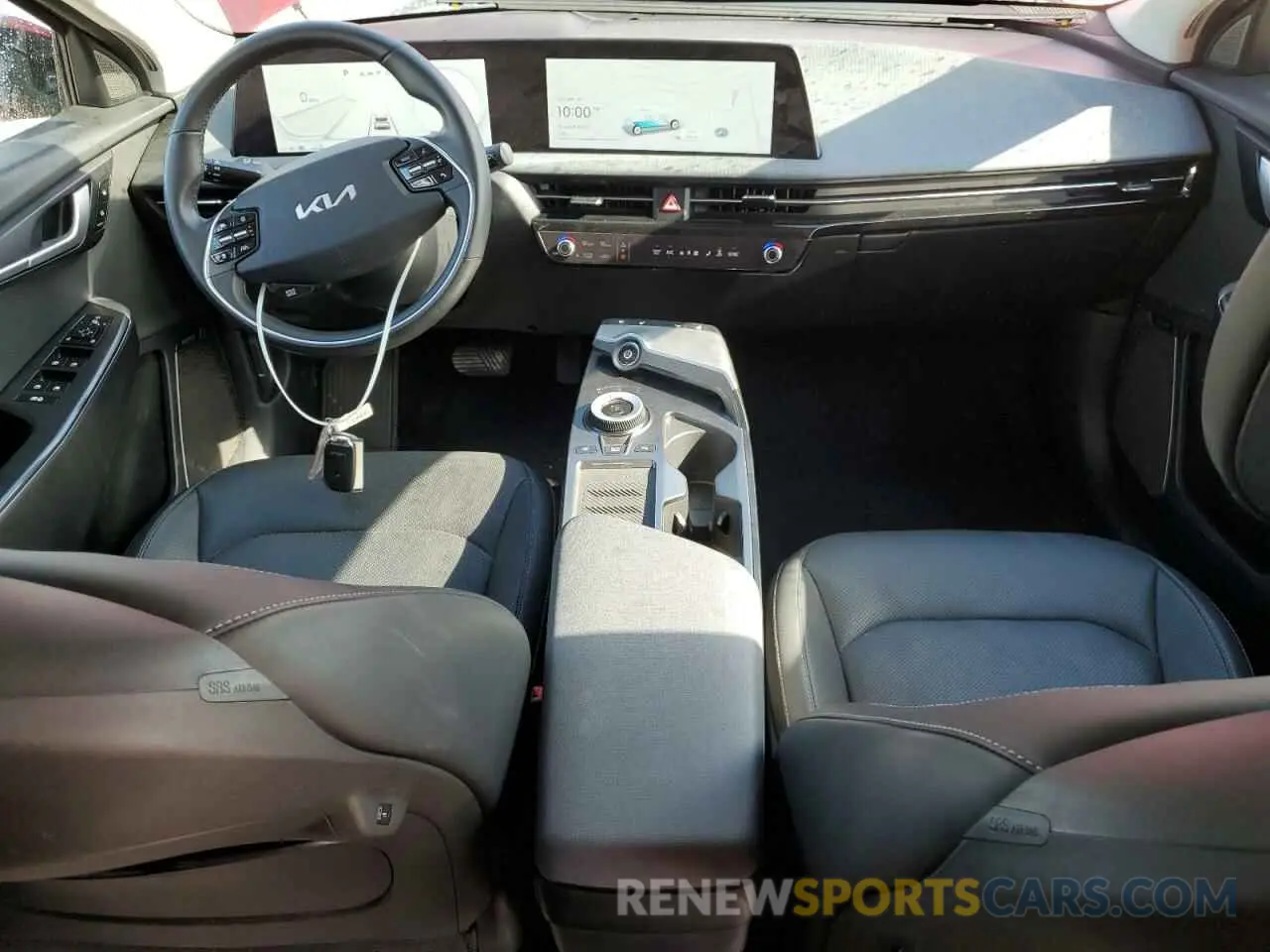 8 fotografías del automóvil dañado KNDC34LA6P5610840 KIA EV6 LIGHT 2023