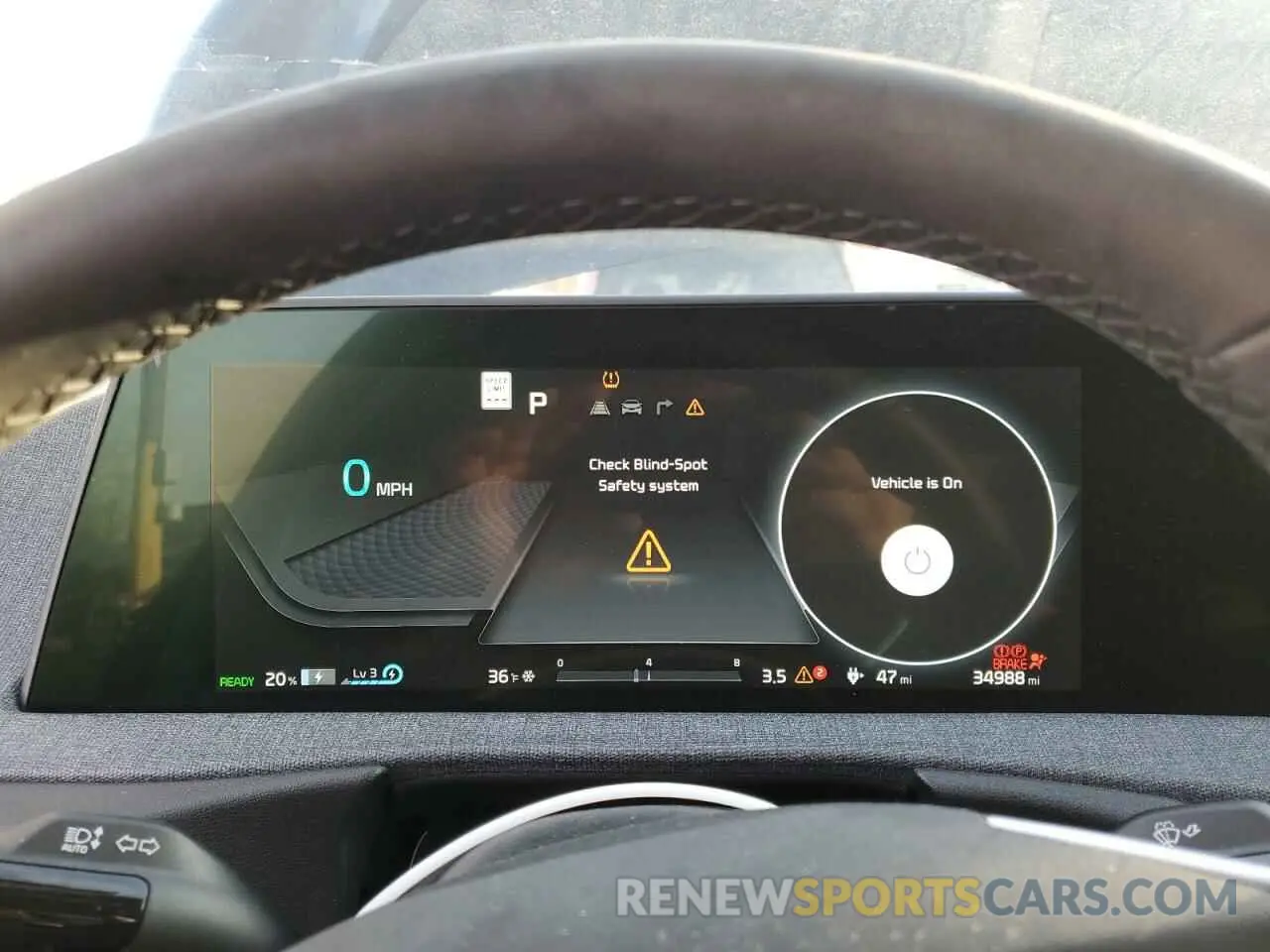 9 fotografías del automóvil dañado KNDC34LA8P5610127 KIA EV6 LIGHT 2023