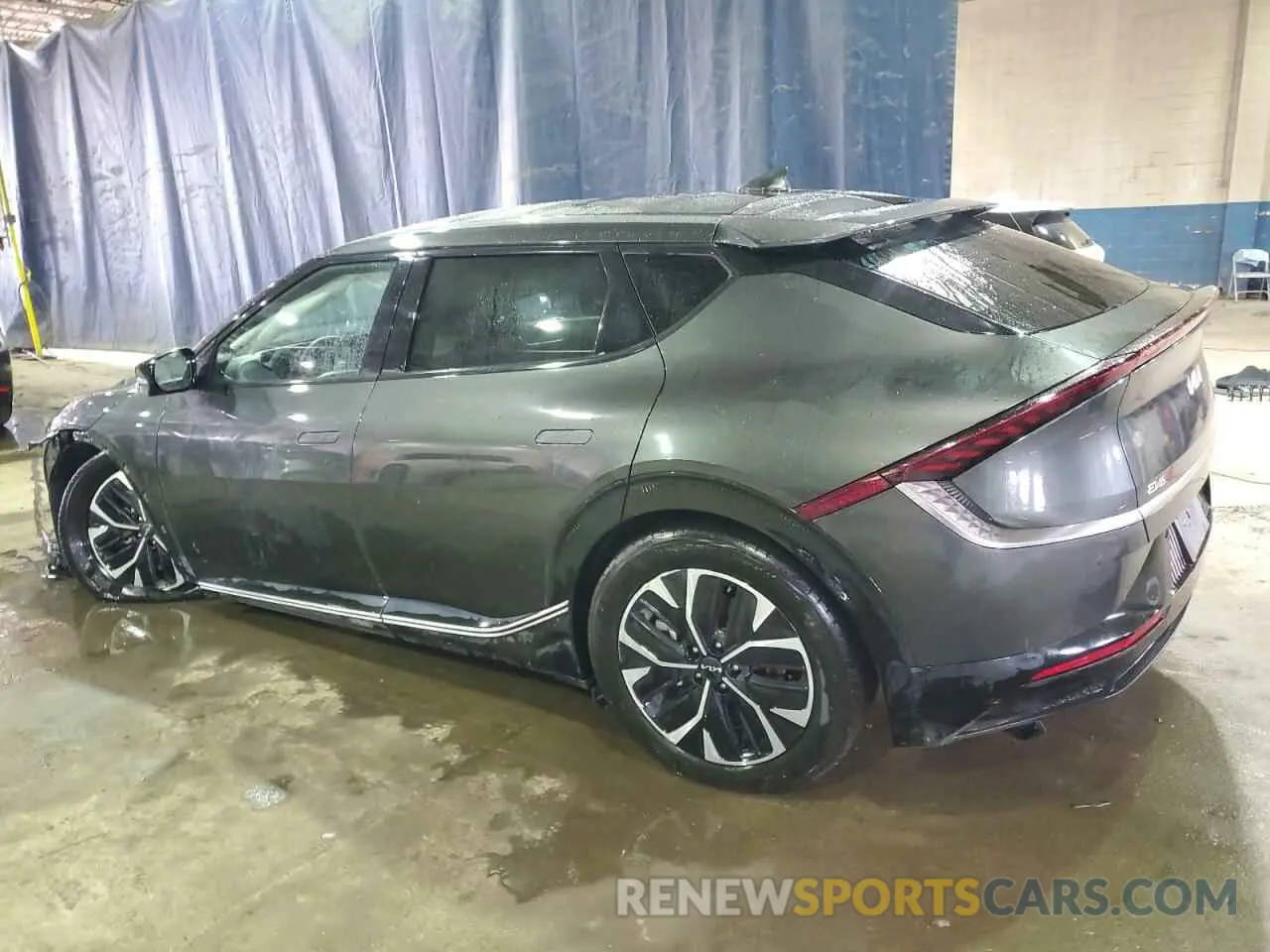 2 fotografías del automóvil dañado KNDC34LA9P5129738 KIA EV6 LIGHT 2023
