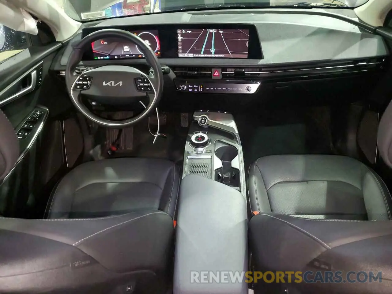 8 fotografías del automóvil dañado KNDC34LA9P5129738 KIA EV6 LIGHT 2023
